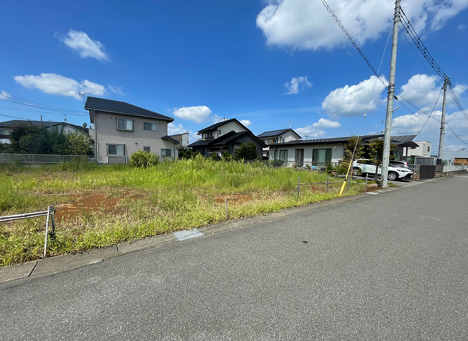 宇都宮市鶴田町　区画整理地内　土地