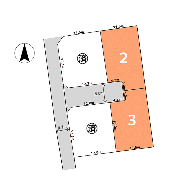 宇都宮市陽南３丁目ニュータウン